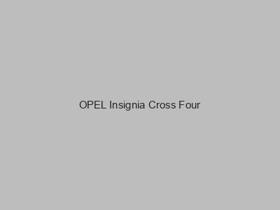 Kits electricos económicos para OPEL Insignia Cross Four
